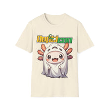 Load image into Gallery viewer, Repticon Unisex Softstyle T-Shirt w/ Axolotl Ghost
