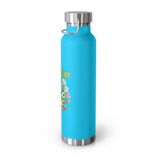Load image into Gallery viewer, Repticon Copper Vacuum Insulated Bottle, 22oz w/ Lizards
