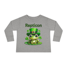 Load image into Gallery viewer, Repticon Toddler Long Sleeve Tee w/ Frog
