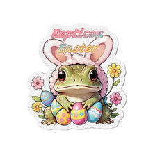 Load image into Gallery viewer, Repticon Die-Cut Magnets w/ Easter Frog

