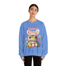 Load image into Gallery viewer, Repticon Unisex Heavy Blend™ Crewneck Sweatshirt w/ Easter Frog
