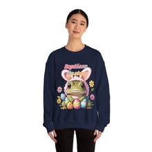 Load image into Gallery viewer, Repticon Unisex Heavy Blend™ Crewneck Sweatshirt w/ Easter Frog
