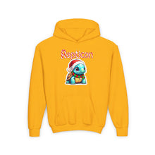 Load image into Gallery viewer, Repticon Youth Heavy Blend Hooded Sweatshirt w/ Tortoise Santa
