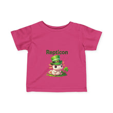 Load image into Gallery viewer, Repticon Infant Fine Jersey Tee w/ Axolotl
