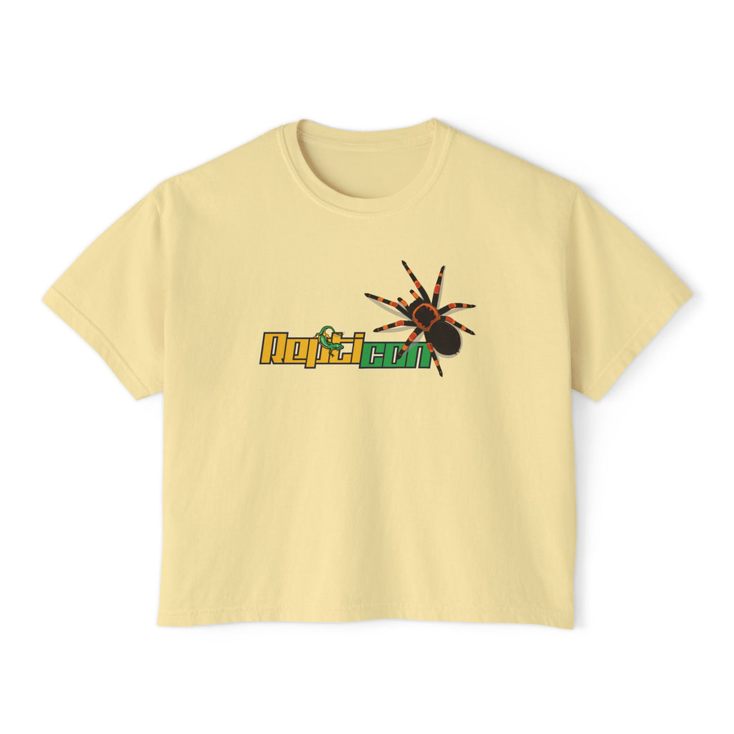 Repticon Women's Boxy Tee w/ Tarantula