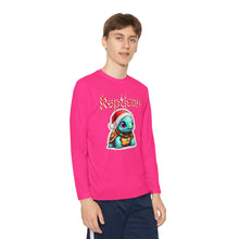 Load image into Gallery viewer, Repticon Youth Long Sleeve Competitor Tee w/ Tortoise Santa
