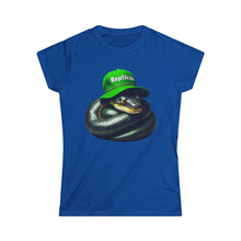 Load image into Gallery viewer, Repticon Women&#39;s Softstyle Tee w/ Black Snake
