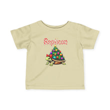 Load image into Gallery viewer, Repticon Infant Fine Jersey Tee w/ Tortoise Christmas Tree
