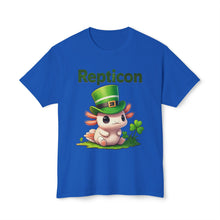 Load image into Gallery viewer, Repticon Unisex HD Cotton™ T-shirt w/ Axolotl
