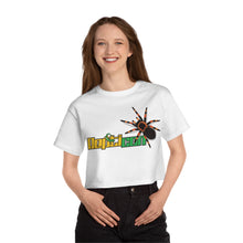 Load image into Gallery viewer, Repticon Champion Women&#39;s Heritage Cropped T-Shirt w/ Tarantula
