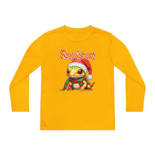 Load image into Gallery viewer, Repticon Youth Long Sleeve Competitor Tee w/ Amphibian Santa
