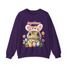 Load image into Gallery viewer, Repticon Unisex Heavy Blend™ Crewneck Sweatshirt w/ Easter Frog
