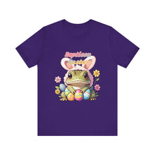 Load image into Gallery viewer, Repticon Unisex Jersey Short Sleeve Tee w/ Easter Frog
