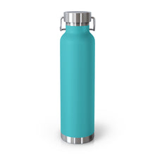 Load image into Gallery viewer, Repticon Copper Vacuum Insulated Bottle, 22oz w/ Frogs
