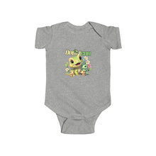 Load image into Gallery viewer, Repticon Infant Fine Jersey Bodysuit w/ Lizards
