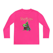 Load image into Gallery viewer, Repticon Youth Long Sleeve Competitor Tee w/ Gecko Christmas Tree
