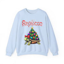 Load image into Gallery viewer, Repticon Unisex Heavy Blend™ Crewneck Sweatshirt w/ Tortoise Christmas Tree

