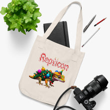 Load image into Gallery viewer, Repticon Organic Canvas Tote Bag w/ Crested Gecko Christmas Tree
