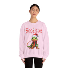 Load image into Gallery viewer, Repticon Unisex Heavy Blend™ Crewneck Sweatshirt w/ Lizard Santa
