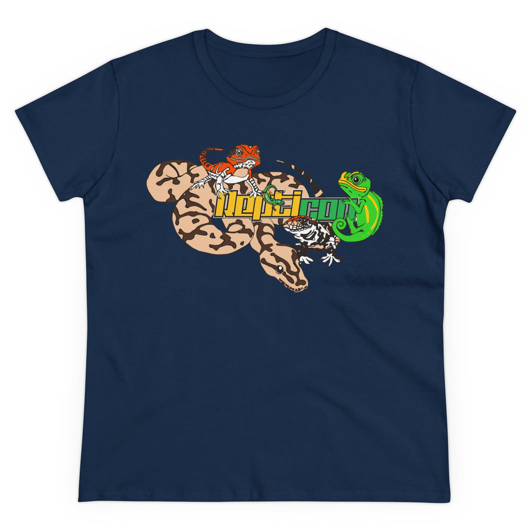 Repticon Women's Midweight Cotton Tee w/ Reptile Group