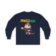 Load image into Gallery viewer, Repticon Unisex Ultra Cotton Long Sleeve Tee w/ Bearded Dragon Witch
