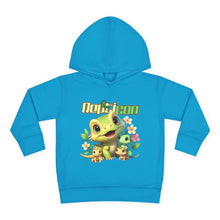Load image into Gallery viewer, Repticon Toddler Pullover Fleece Hoodie w/ Lizards
