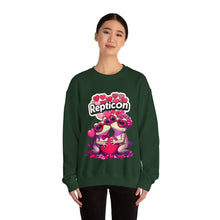 Load image into Gallery viewer, Repticon Unisex Heavy Blend™ Crewneck Sweatshirt w/ Valentine Toads
