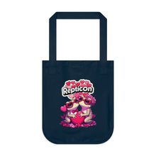 Load image into Gallery viewer, Repticon Organic Canvas Tote Bag w/ Valentine Toads
