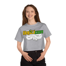 Load image into Gallery viewer, Repticon Champion Women&#39;s Heritage Cropped T-Shirt w/ White Ball Python
