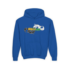 Load image into Gallery viewer, Repticon Youth Heavy Blend Hooded Sweatshirt w/ Gecko
