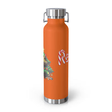 Load image into Gallery viewer, Repticon Copper Vacuum Insulated Bottle, 22oz w/ Toad Christmas Tree
