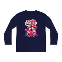 Load image into Gallery viewer, Repticon Youth Long Sleeve Competitor Tee w/ Valentine Toads
