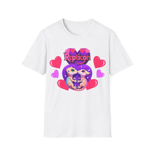 Load image into Gallery viewer, Repticon Unisex Softstyle T-Shirt w/ Valentine Crested Geckos
