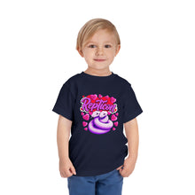 Load image into Gallery viewer, Repticon Toddler Short Sleeve Tee w/ Valentine Snakes
