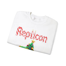 Load image into Gallery viewer, Repticon Unisex Heavy Blend™ Crewneck Sweatshirt w/ Crested Gecko Christmas Tree

