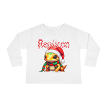 Load image into Gallery viewer, Repticon Toddler Long Sleeve Tee w/ Amphibian Santa
