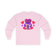 Load image into Gallery viewer, Repticon Unisex Ultra Cotton Long Sleeve Tee w/ Valentine Crested Geckos
