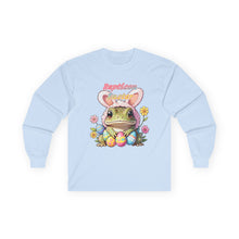 Load image into Gallery viewer, Repticon Unisex Ultra Cotton Long Sleeve Tee w/ Easter Frog
