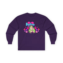 Load image into Gallery viewer, Repticon Unisex Ultra Cotton Long Sleeve Tee w/ Valentine Frogs
