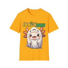 Load image into Gallery viewer, Repticon Unisex Softstyle T-Shirt w/ Axolotl Ghost
