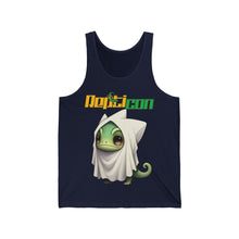 Load image into Gallery viewer, Repticon Unisex Jersey Tank w/ Chameleon Ghost
