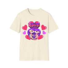 Load image into Gallery viewer, Repticon Unisex Softstyle T-Shirt w/ Valentine Crested Geckos
