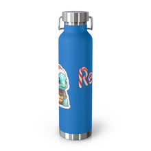 Load image into Gallery viewer, Repticon Copper Vacuum Insulated Bottle, 22oz w/ Tortoise Santa
