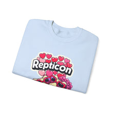 Load image into Gallery viewer, Repticon Unisex Heavy Blend™ Crewneck Sweatshirt w/ Valentine Toads
