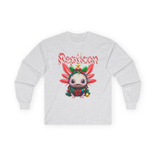Load image into Gallery viewer, Repticon Unisex Ultra Cotton Long Sleeve Tee w/ Axolotl Christmas Tree
