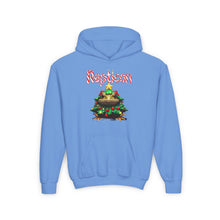 Load image into Gallery viewer, Repticon Youth Heavy Blend Hooded Sweatshirt w/ Toad Christmas Tree
