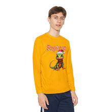 Load image into Gallery viewer, Repticon Youth Long Sleeve Competitor Tee w/ Lizard Santa
