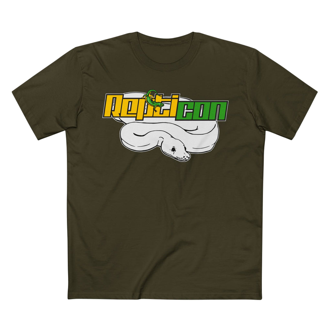 Repticon Men's Staple Tee w/ White Ball Python