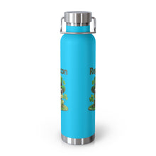 Load image into Gallery viewer, Repticon Copper Vacuum Insulated Bottle, 22oz w/ Frog
