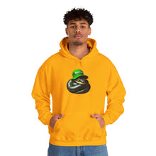 Load image into Gallery viewer, Repticon Men&#39;s Heavy Blend™ Hooded Sweatshirt w/ Black Snake
